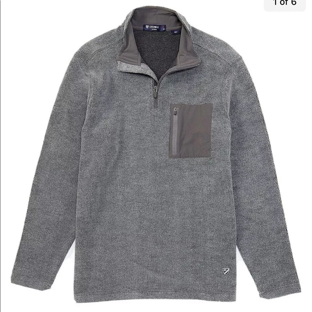 🎁Daniel Cremieux Men 1/4 Zip Mock Neck Sweater XL NEW